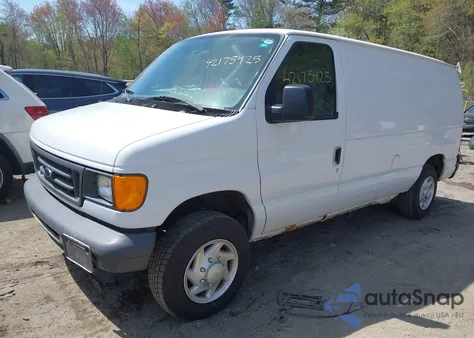 2007 Ford E-150 Commercial/Recreational from USA, damaged, VIN 1FTNE14W47DB04084